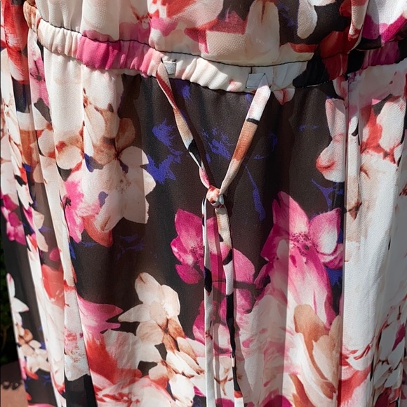 Lane Bryant Women’s Pink Floral Print Dress - Picture 8 of 8